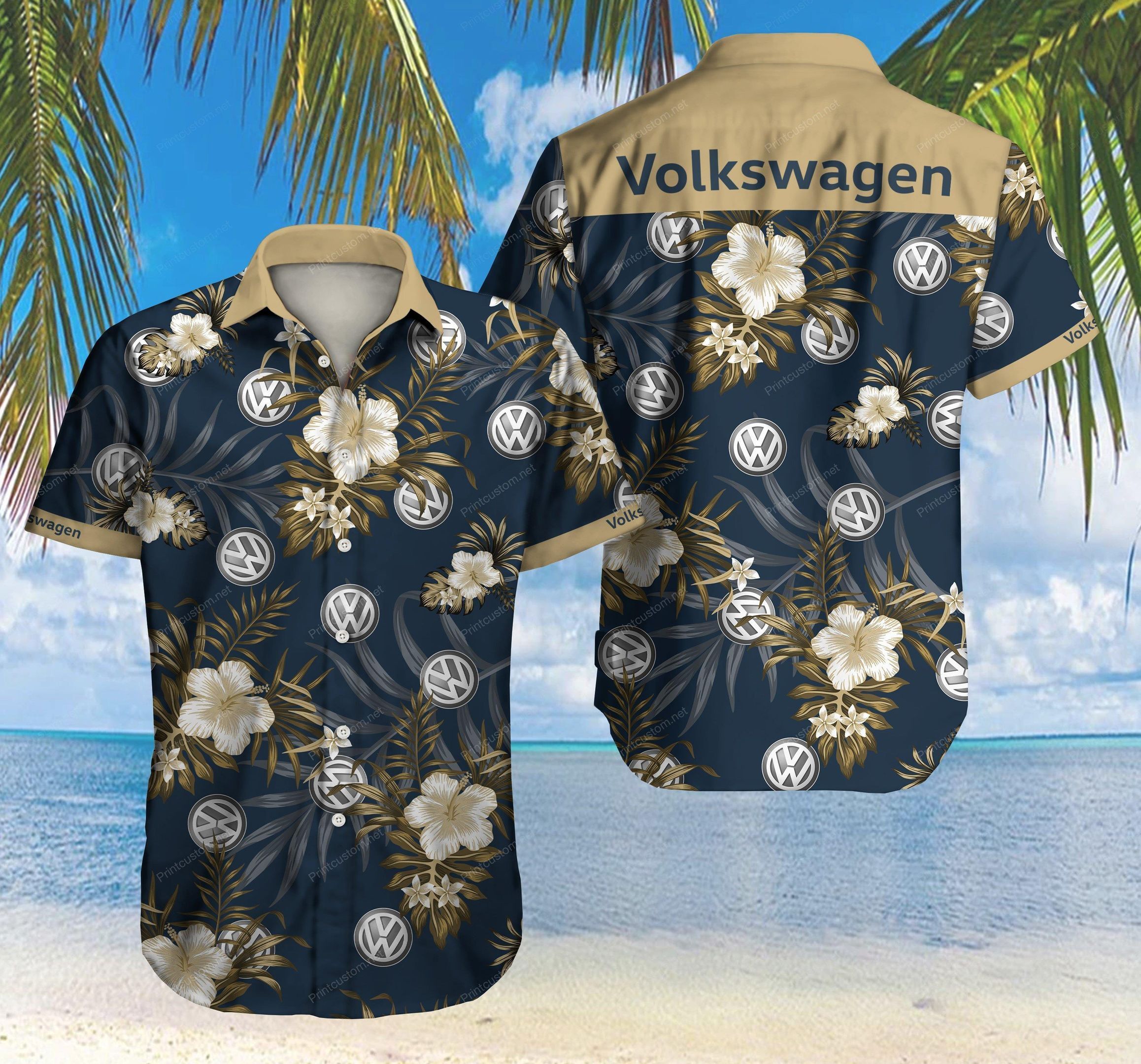 Volkswagen Hawaiian Shirt Volkswagen Hawaiian Shirt