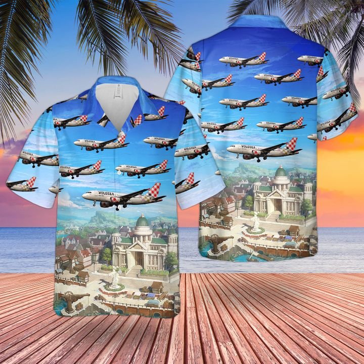 Volotea Airbus A319-100 Hawaiian Shirt Volotea Airbus A319-100 Hawaiian Shirt