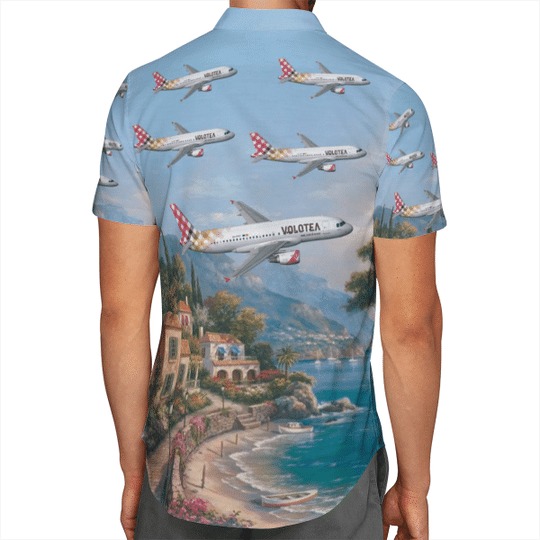 Volotea Airbus A320-200 Hawaiian Shirt Volotea Airbus A320-200 Hawaiian Shirt