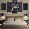 Washington Huskies Barn Wood - Sport 5 Panel Canvas Art Wall Decor