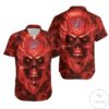 Washington Nationals Mlb Skull Hawaiian Shirt