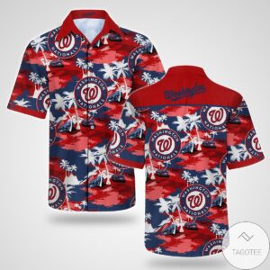 Washington Nationals Tommy Bahama Hawaiian Shirt