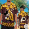 Washington Redskins & Mickey Mouse Hawaiian Shirt