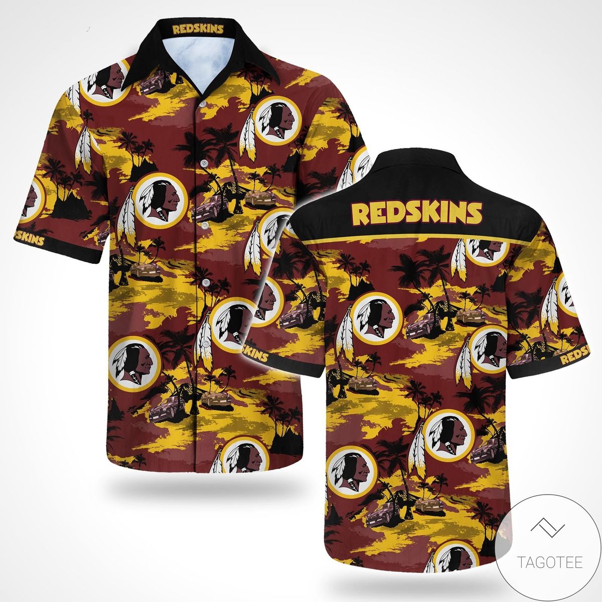 Washington Redskins Tommy Bahama Hawaiian Shirt Washington Redskins Tommy Bahama Hawaiian Shirt