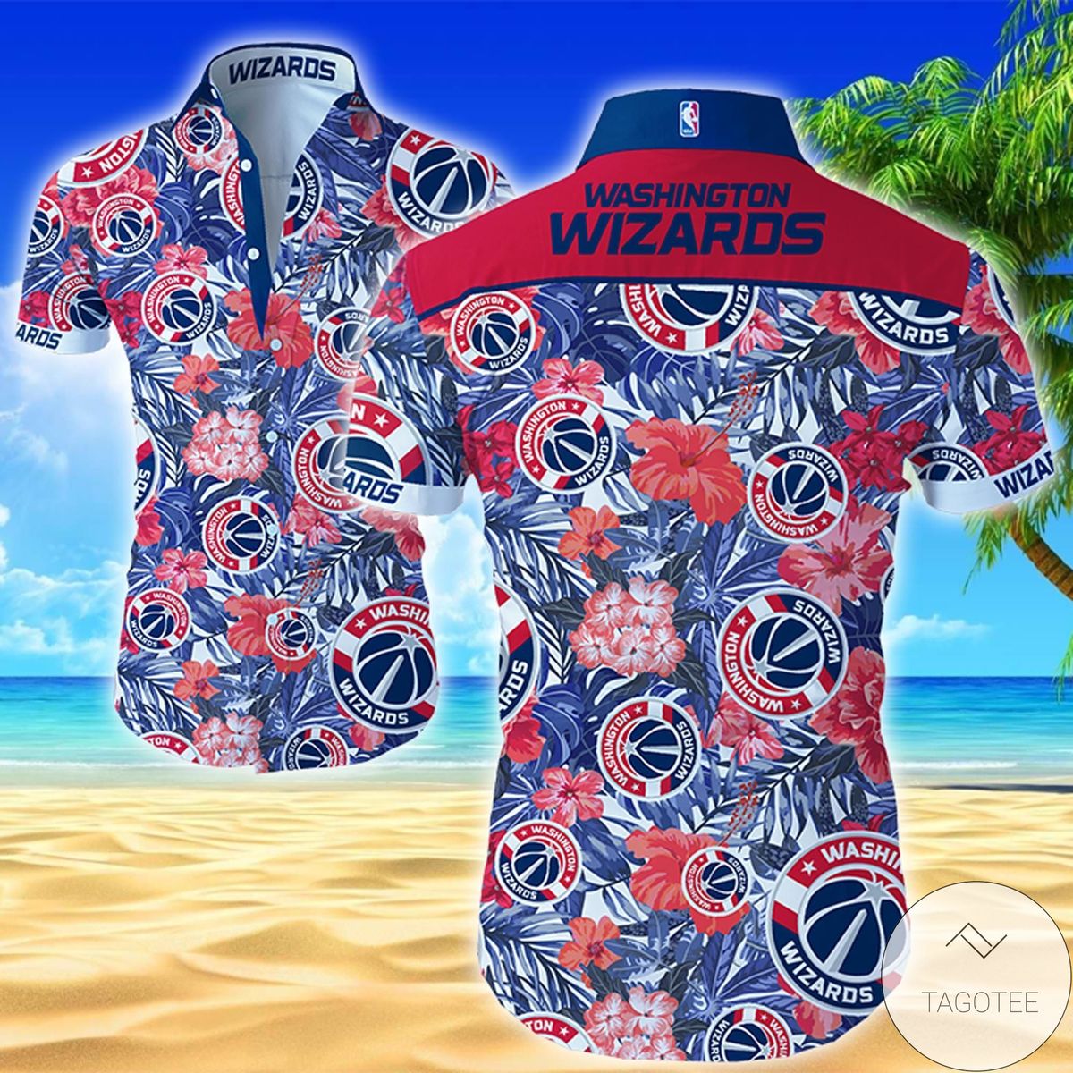 Washington Wizards Hawaiian Shirt Washington Wizards Hawaiian Shirt