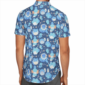 Water Type Pokemon Hawaiian Shirt