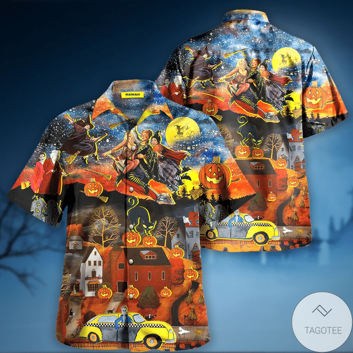 Welcome To The Halloweentown Hawaiian Shirt Welcome To The Halloweentown Hawaiian Shirt