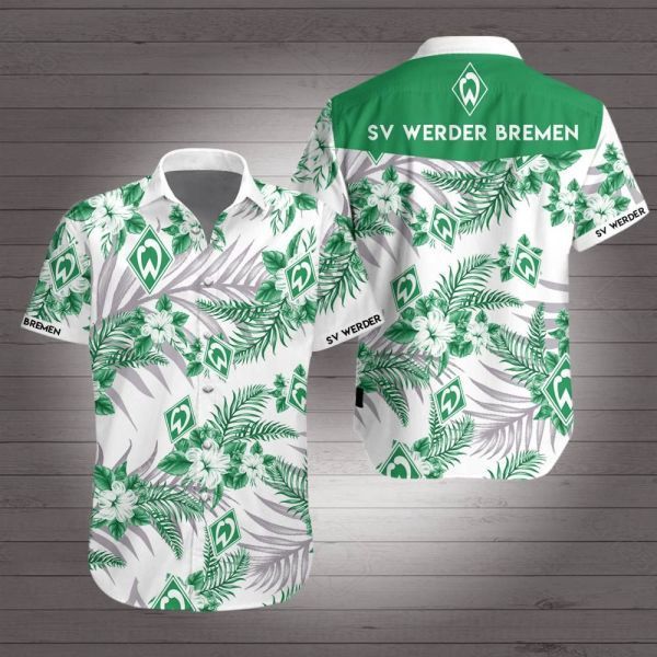 Werder Bremen Hawaiian Shirt Werder Bremen Hawaiian Shirt