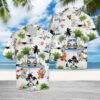 West Highland White Terrier Vacation Hawaiian Shirt Summer Button Up
