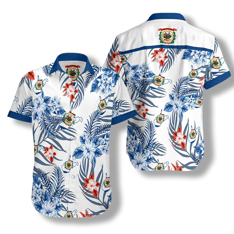 West Virginia Proud Hawaiian Shirt West Virginia Proud Hawaiian Shirt