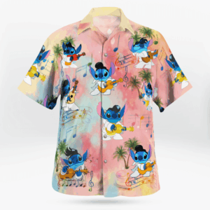 Where Worlds Fail Music Speaks And Plays Guitar Hawaiian Shirt
