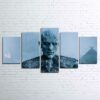 White Walker - Movie 5 Panel Canvas Art Wall Decor