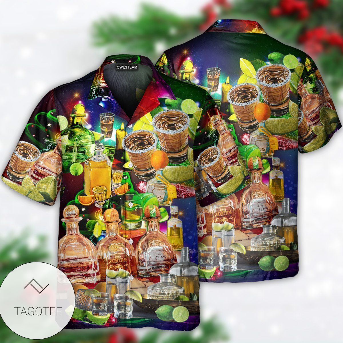 Wine When Life Gives You A Lemon Merry Christmas Hawaiian Shirt Wine When Life Gives You A Lemon Merry Christmas Hawaiian Shirt