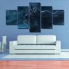 Wrath Of The Lich King - Gaming 5 Panel Canvas Art Wall Decor