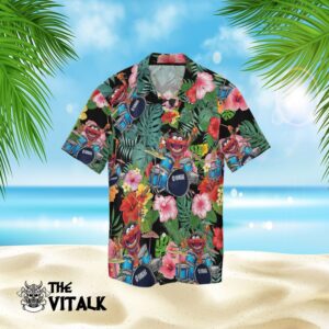 Yamaha Drums Animal The Muppet Hawaiian Shirt – Limited Edition