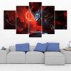 Yasuo - League Of Legends - Gaming 5 Panel Canvas Art Wall Decor