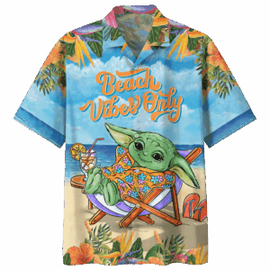 Yoda Beach Vibes Only Hawaiian Shirt – Limited Edition