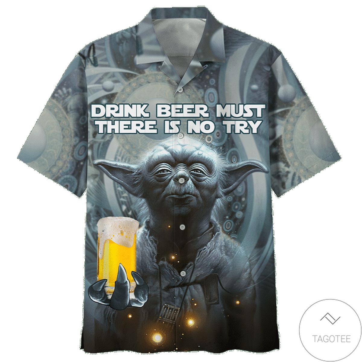 Yoda Star Wars Drink Beer Must There Is No Try Hawaiian Shirt – Tagotee Yoda Star Wars Drink Beer Must There Is No Try Hawaiian Shirt – Tagotee