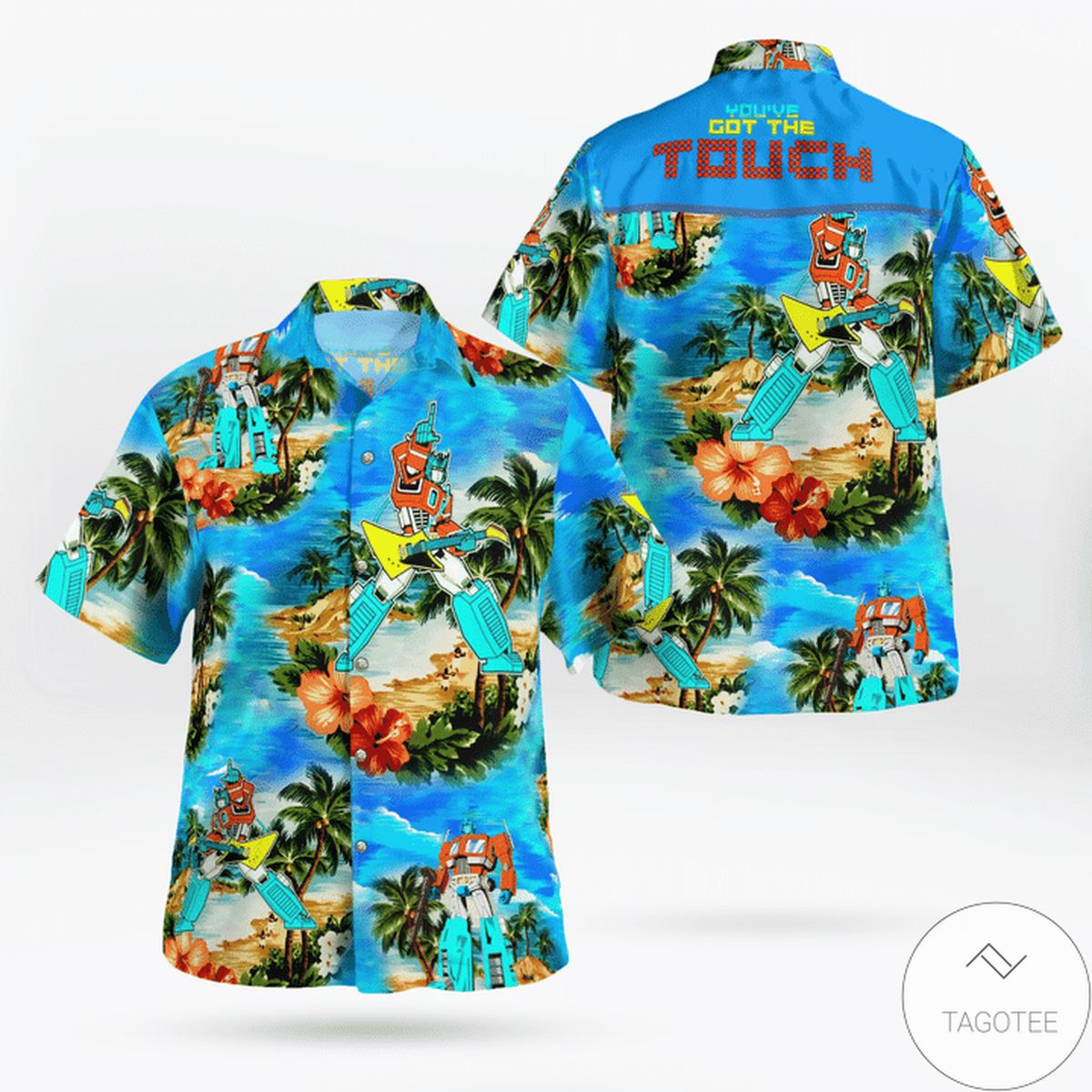 You’Ve Got The Touch Transformer 80S Hawaiian Shirt – Tagotee You’Ve Got The Touch Transformer 80S Hawaiian Shirt – Tagotee