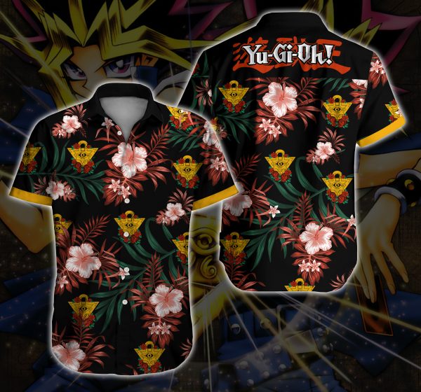 Yugi Hawaiian Shirt Summer Button Up Yugi Hawaiian Shirt Summer Button Up