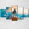 Zelda- Gaming 5 Panel Canvas Art Wall Decor