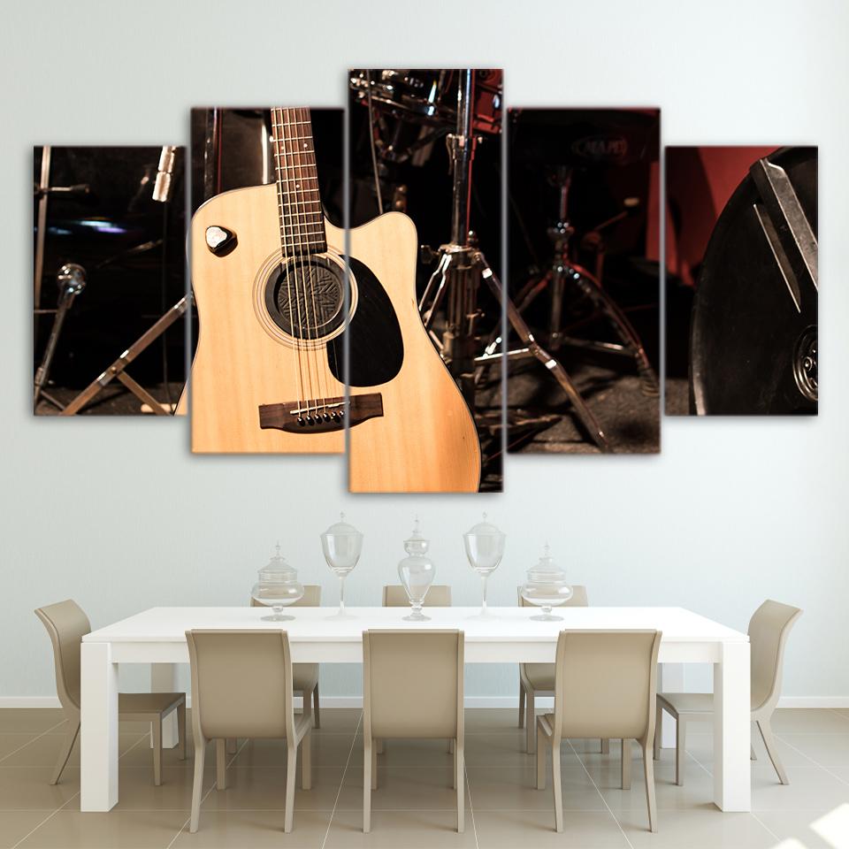 beautiful guitar music perform - Music 5 Panel Canvas Art Wall Decor beautiful guitar music perform - Music 5 Panel Canvas Art Wall Decor