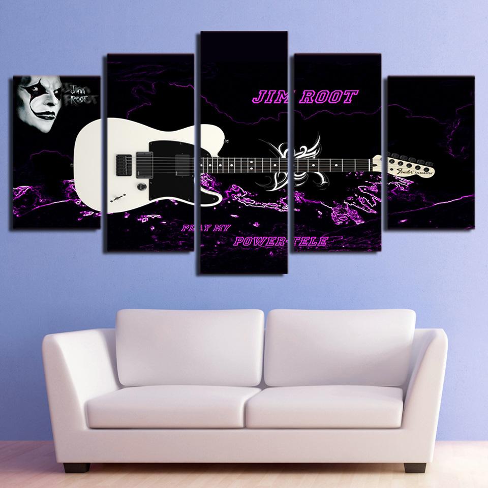 jim root guitar - Music 5 Panel Canvas Art Wall Decor jim root guitar - Music 5 Panel Canvas Art Wall Decor